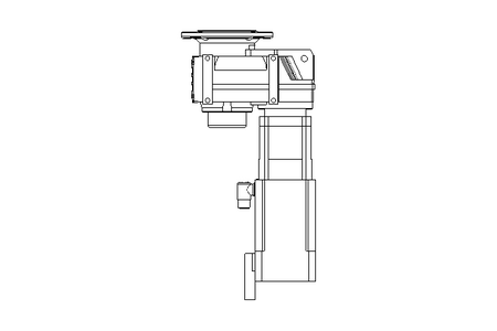 Flachgetriebemotor 8,7 Nm