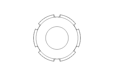 Nutmutter F DN40 1.4404