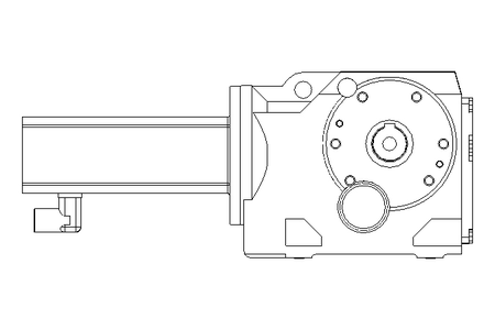 BEVEL GEARED MOTOR 5.3 NM