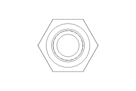 Hexagon screw M4x45 A2 70 ISO4014