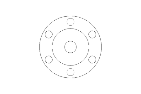 Dado filettato LH TR10x2 PA