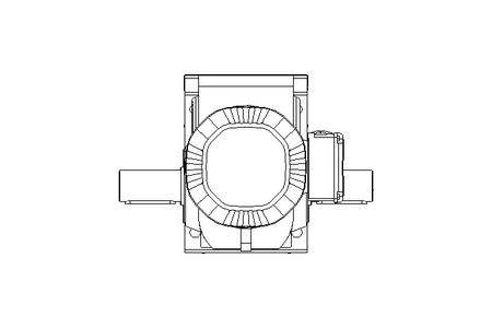 Bevel gear motor 0.6kW 11 1/min