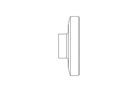 Threaded stub DN100&DN50 1.4404 DIN11851