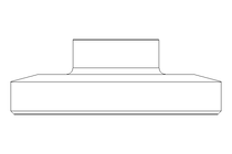 Патрубок с резьбой DN100&DN50 1.4404