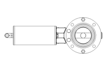 Scheibenventil B DN050 OVO NC F D16