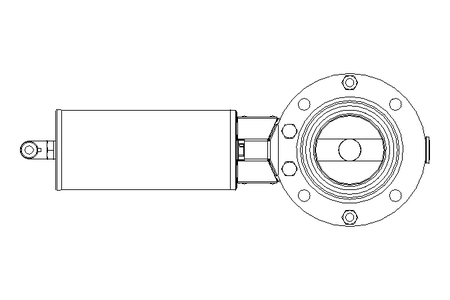 Scheibenventil B DN050 OVO NC F D16