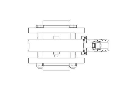 Valvola a farfalla B DN050 FVF MA F