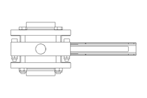 Butterfly valve B DN050 FVF MA F