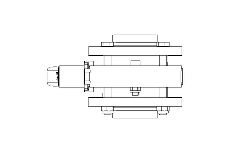 Butterfly valve B DN050 FVF MA F