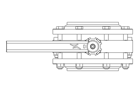 Butterfly valve B DN100 FVF MA F