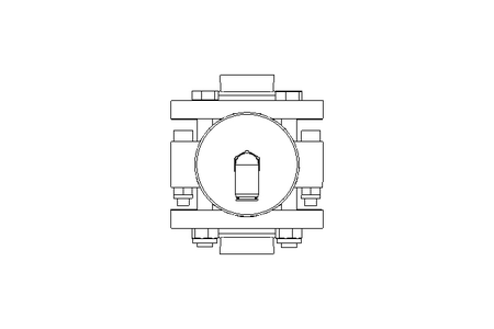 Butterfly valve B DN025 FVF NC F