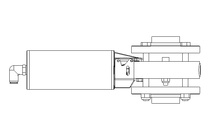 Valvola a farfalla B DN040 FVF NC F