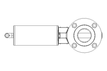 Scheibenventil B DN040 FVF NC F