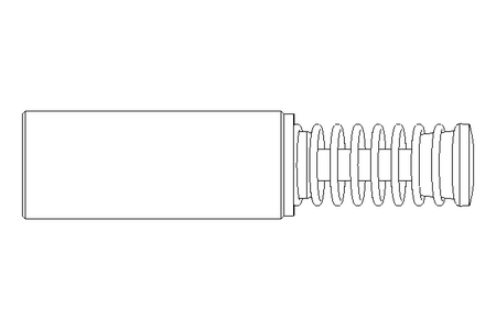 Shock absorber 25mm