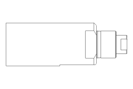 Vakuumzylinder D25 Hub40