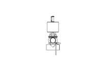 Double seal valve D DN100 1368 NC E