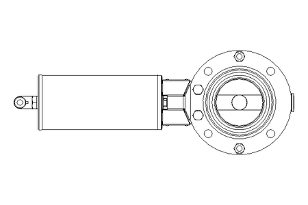 Scheibenventil B DN050 OVO NC H D16