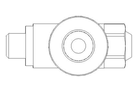 Drosselrückschlagventil D6 0,2-10 bar