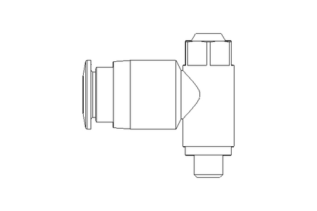 Drosselrückschlagventil D6 0,2-10 bar