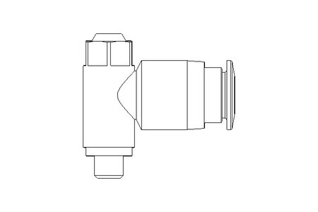 Drosselrückschlagventil D6 0,2-10 bar