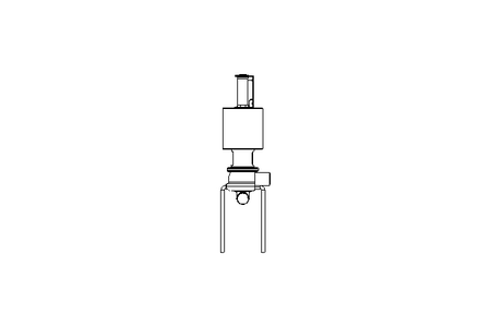 Double seal valve D DN040 168 NC E