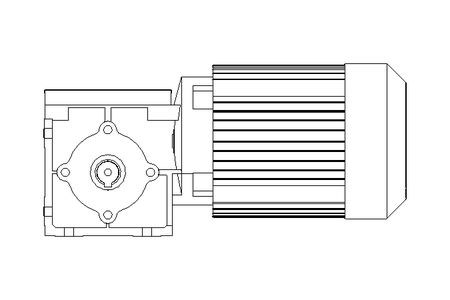 Gear motor 0.12kW 198 1/min