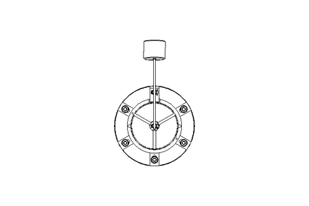 Vacuum valve DN150 PN6