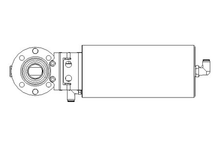 Valvola a farfalla B DN025 OVO AA H