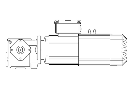 Schneckengetriebemotor 3,8 Nm