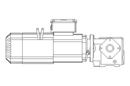 Schneckengetriebemotor 3,8 Nm