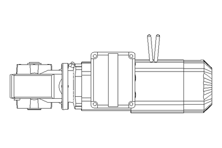 Schneckengetriebemotor 3,8 Nm