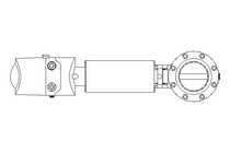 Butterfly valve B DN080 FVF NC E