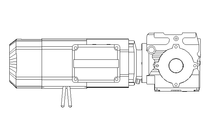 MOTEUR REDUCTEUR A VIS SANS FIN