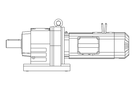 MOTOR REDUTOR COM ENGRENAGEM  14,0 Nm