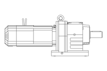 MOTOR REDUTOR COM ENGRENAGEM  14,0 Nm