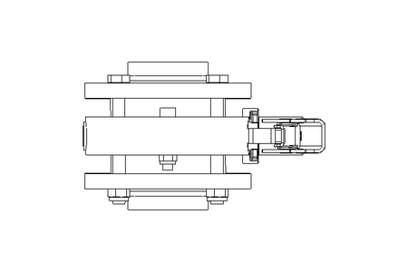 Valvola a farfalla B DN050 FVF MA V