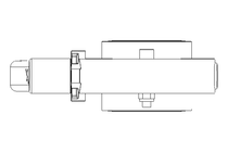 Válvula de mariposa B DN040 OVO MA V