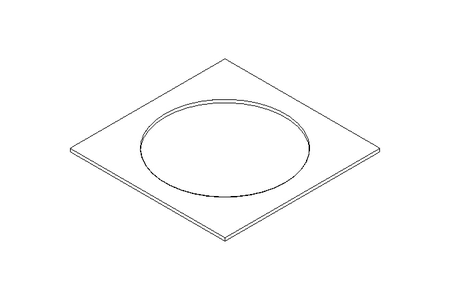 Plattendichtung 315x315x5 EPDM