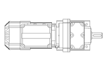 Spur gear motor 0.37kW 49 1/min