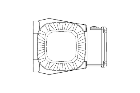 Spur gear motor 0.37kW 49 1/min