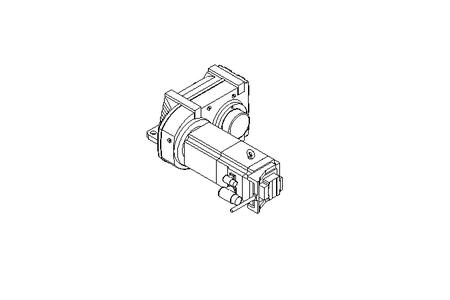 Flachgetriebemotor 31 Nm