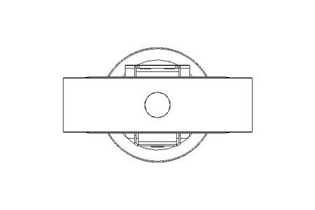 Butterfly valve B DN125 OVO NC F