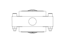 Valvola a farfalla B DN040 OVO NC HF