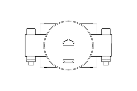 Scheibenventil B DN040 OVO NC HF