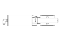 Butterfly valve B DN050 OVO NC HF