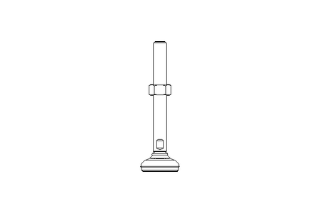 piede snodato D=60 H=204 16000N M20