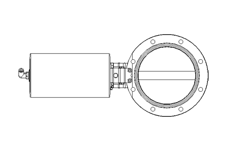 Butterfly valve B DN150 OVO NC E