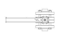 Butterfly valve B OD1.0 FVF MA E