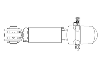 Butterfly valve B DN040 FVF NC E