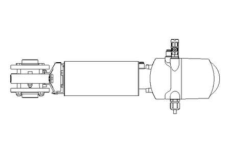 Butterfly valve B DN040 FVF NC E